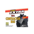 Black 42 Gallon 32 Count Contractor Bags B6186