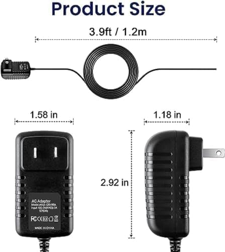 15V 1A AC/DC Adapter U15163