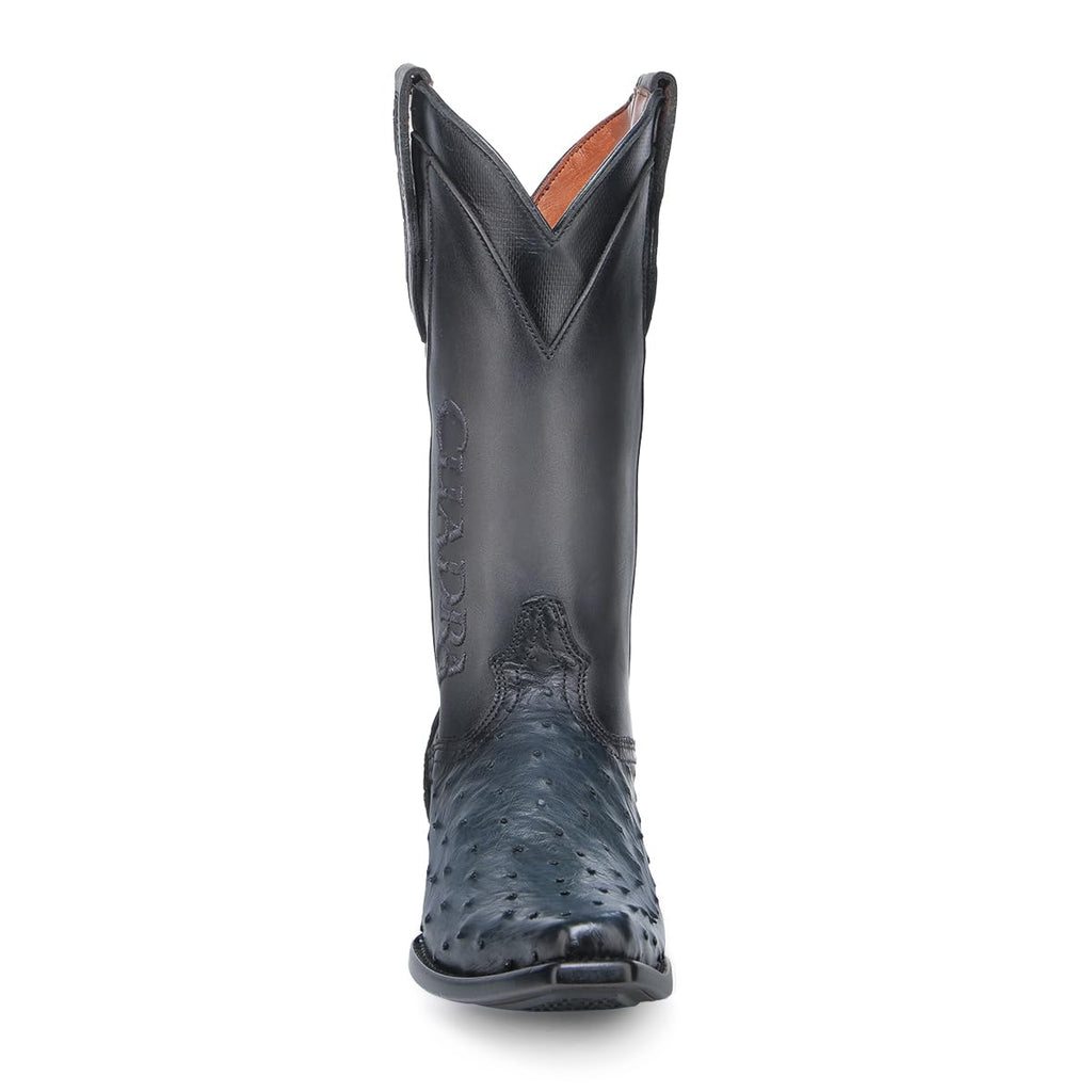 Ostrich Leather Western Boots N6485