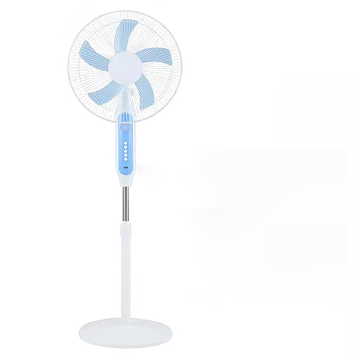 16 Inch Solar Powered Pedestal Fan with Solar Panel R80048