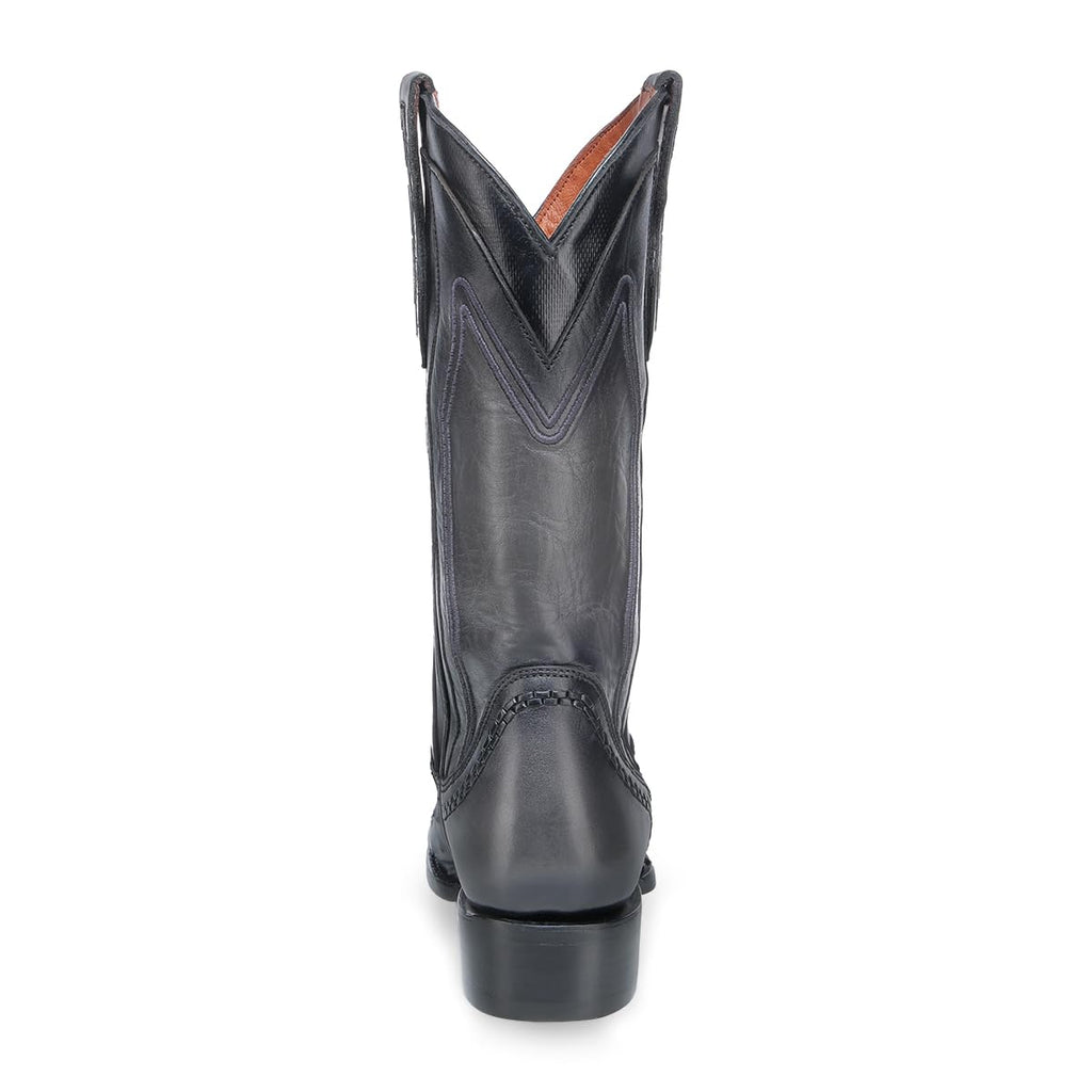 Ostrich Leather Western Boots N6485