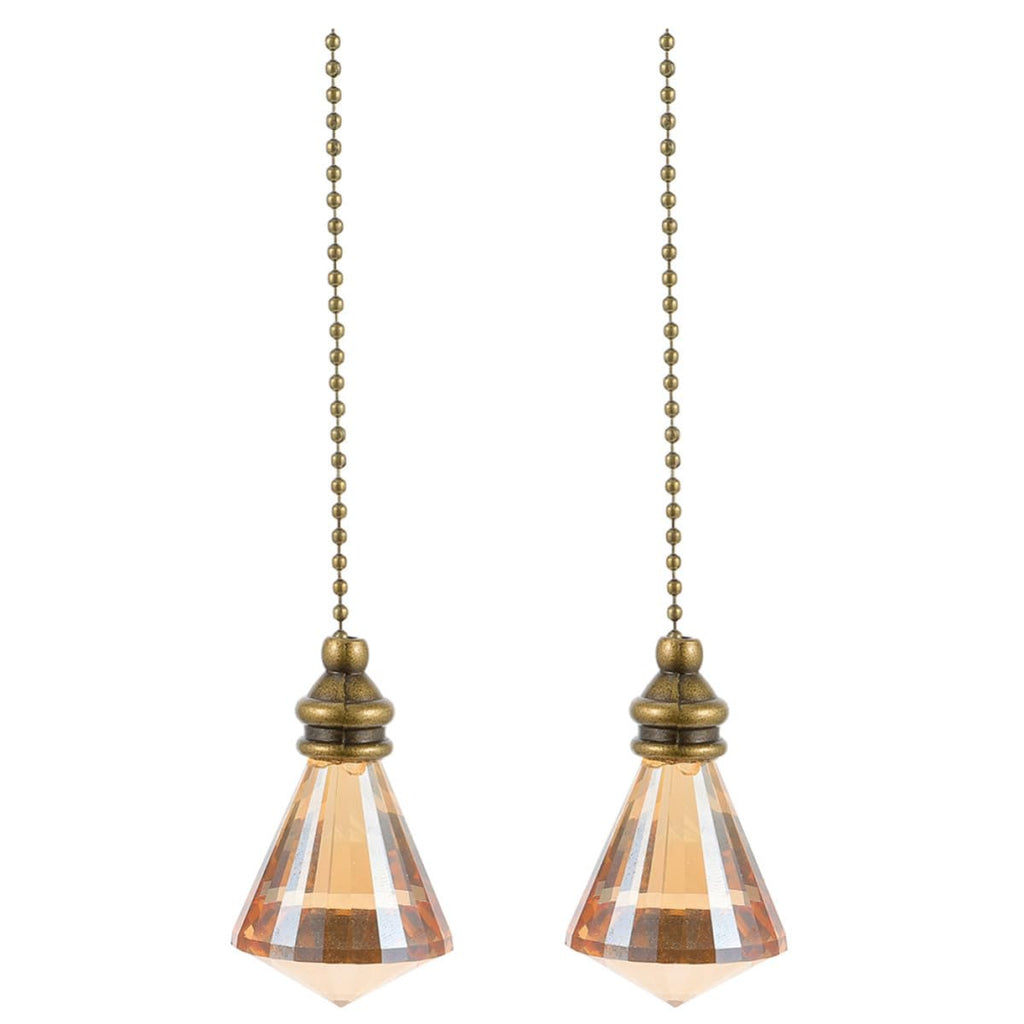 Ceiling Fan Pull Chain Crystal Pendant T4152