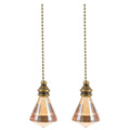 Ceiling Fan Pull Chain Crystal Pendant T4152