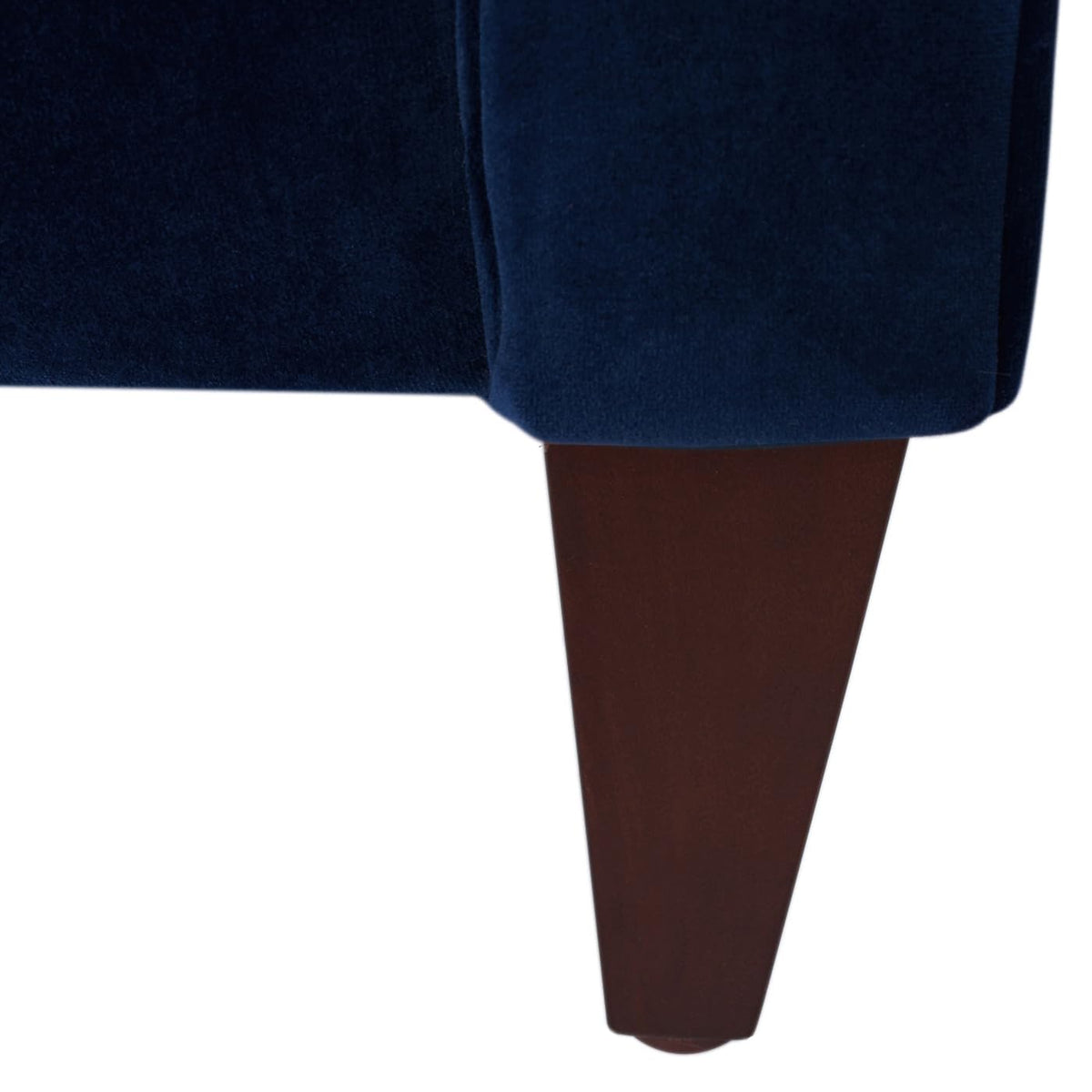 84" Navy Blue Velvet Tufted Sofa F149
