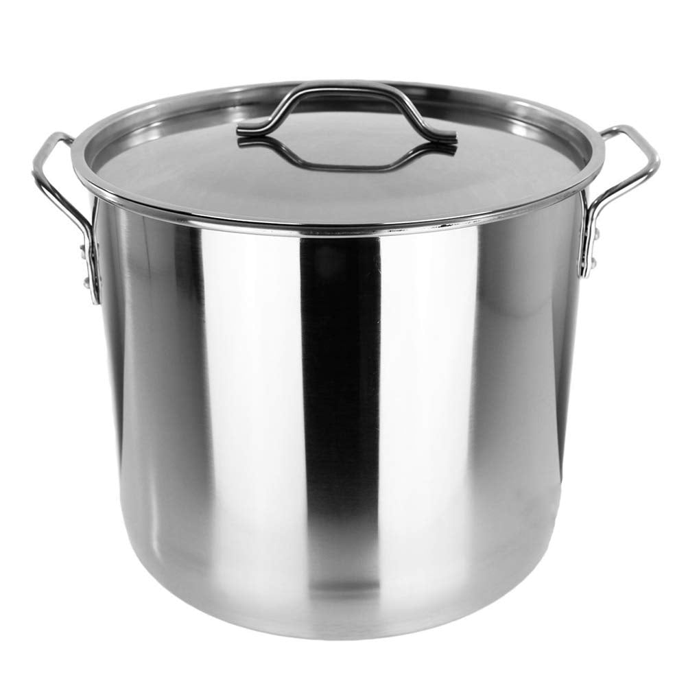 60 QT Stainless Steel Stock Pot Steamer V727
