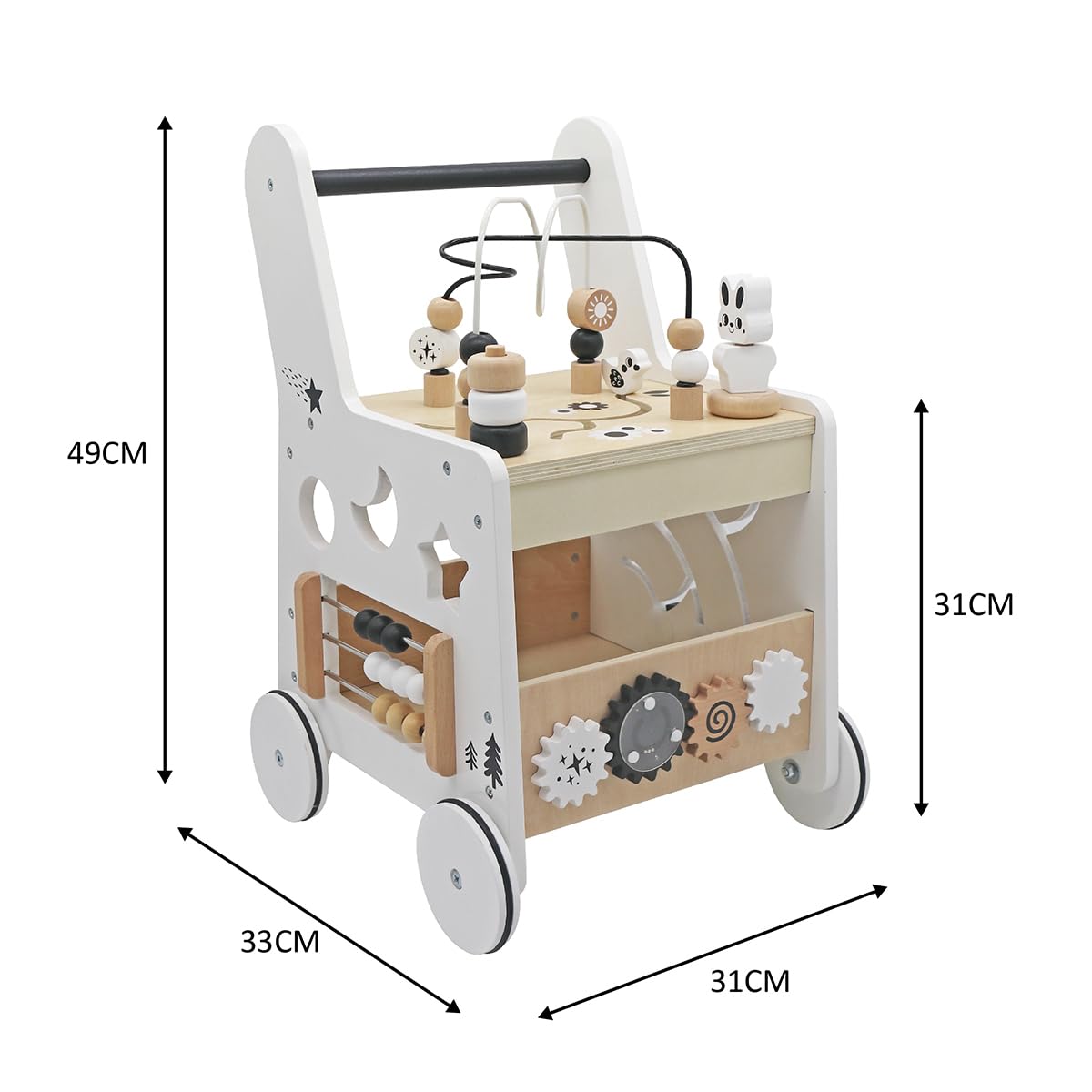 Wooden Baby Walker Activity Cubes K28291