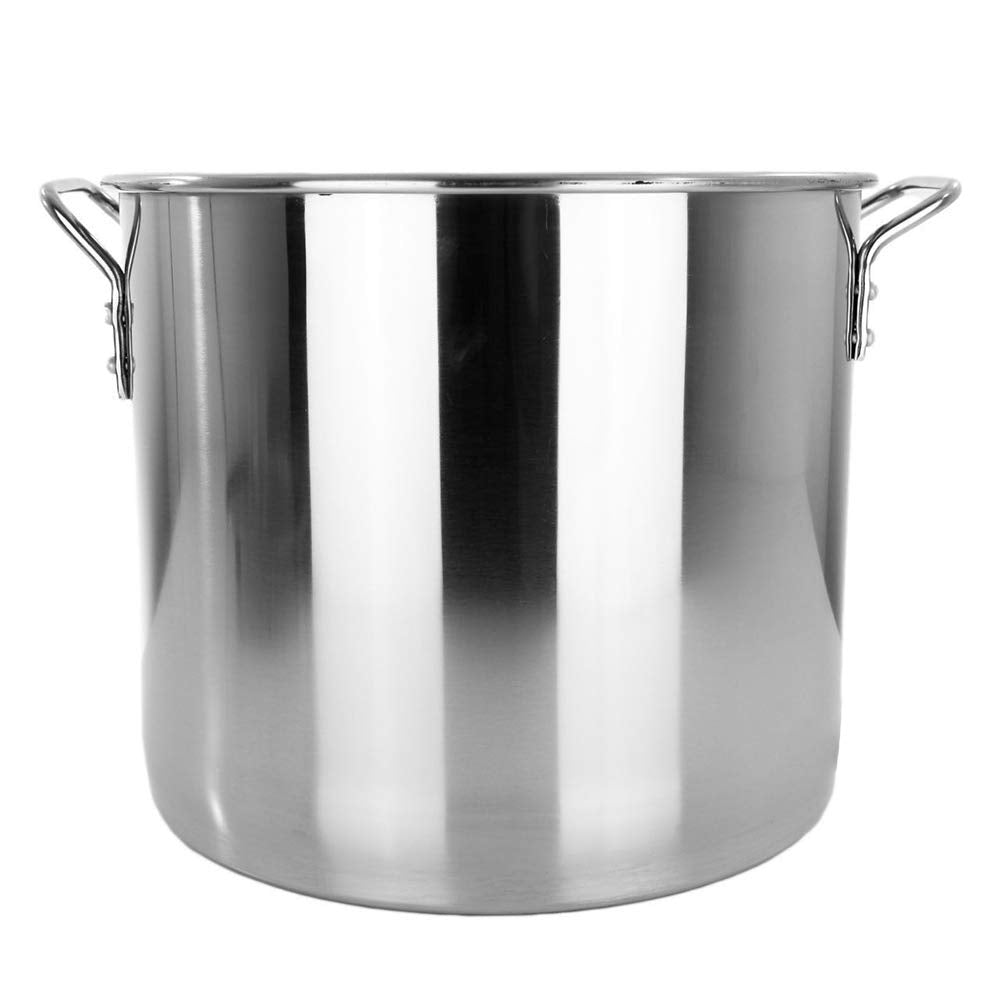 60 QT Stainless Steel Stock Pot Steamer V727