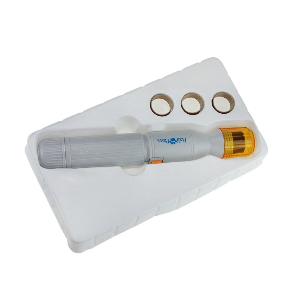 Battery Powered Electric Pet Nail Clippers Trimmer Grooming Kit Y378