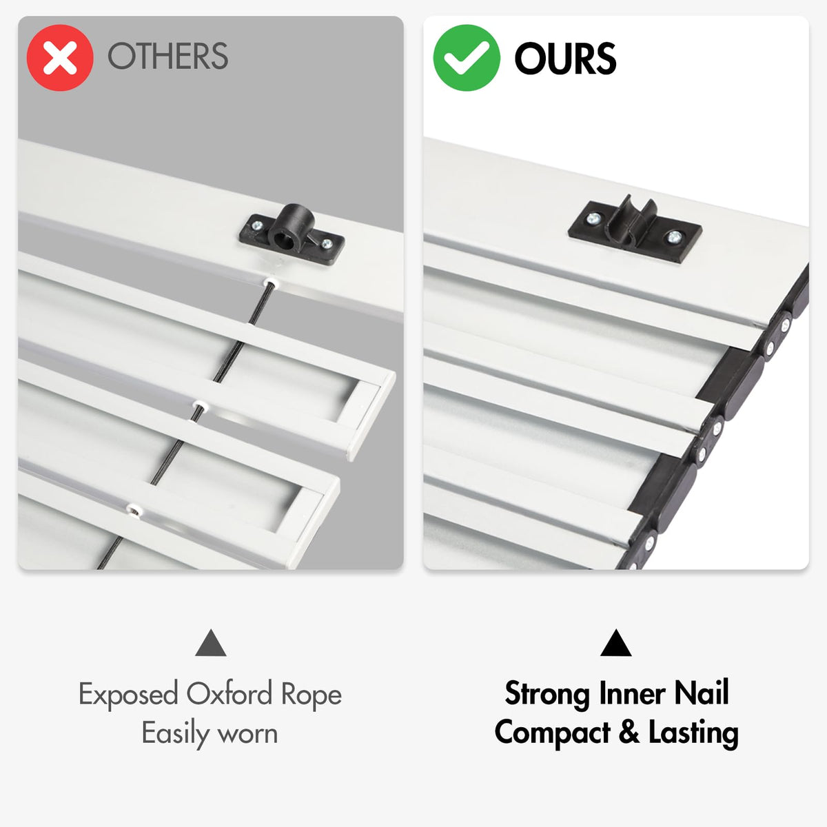 Lightweight Aluminum Folding Table R211