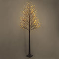8FT Lighted Willow Twig Tree with 240 Warm White LED Lights W4419