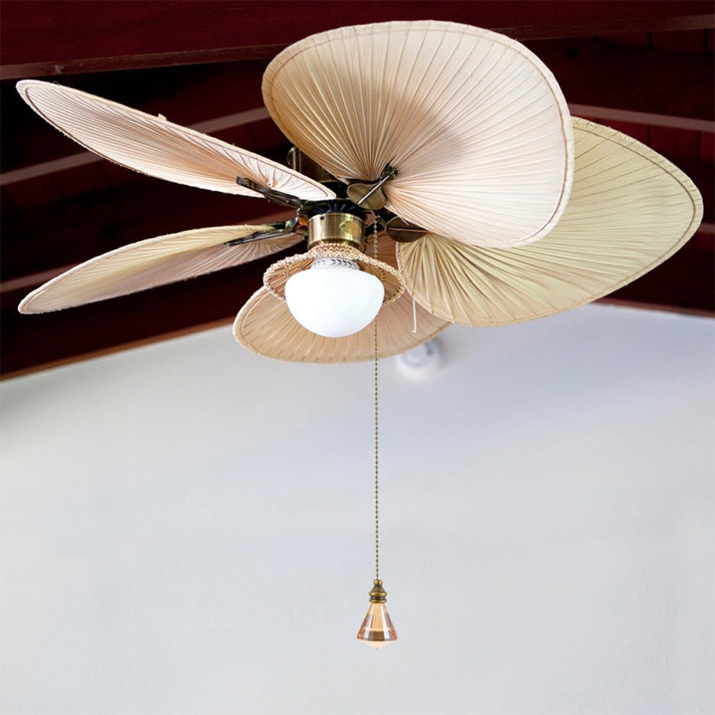 Ceiling Fan Pull Chain Crystal Pendant T4152