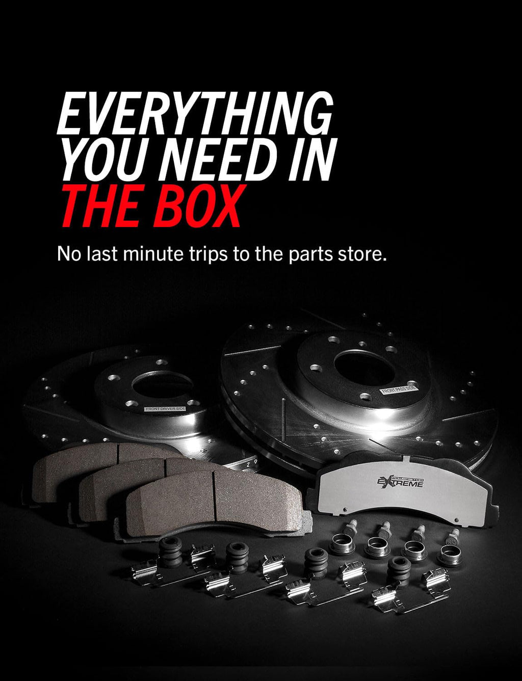 Front Brake Pad & Rotor Kit B761672