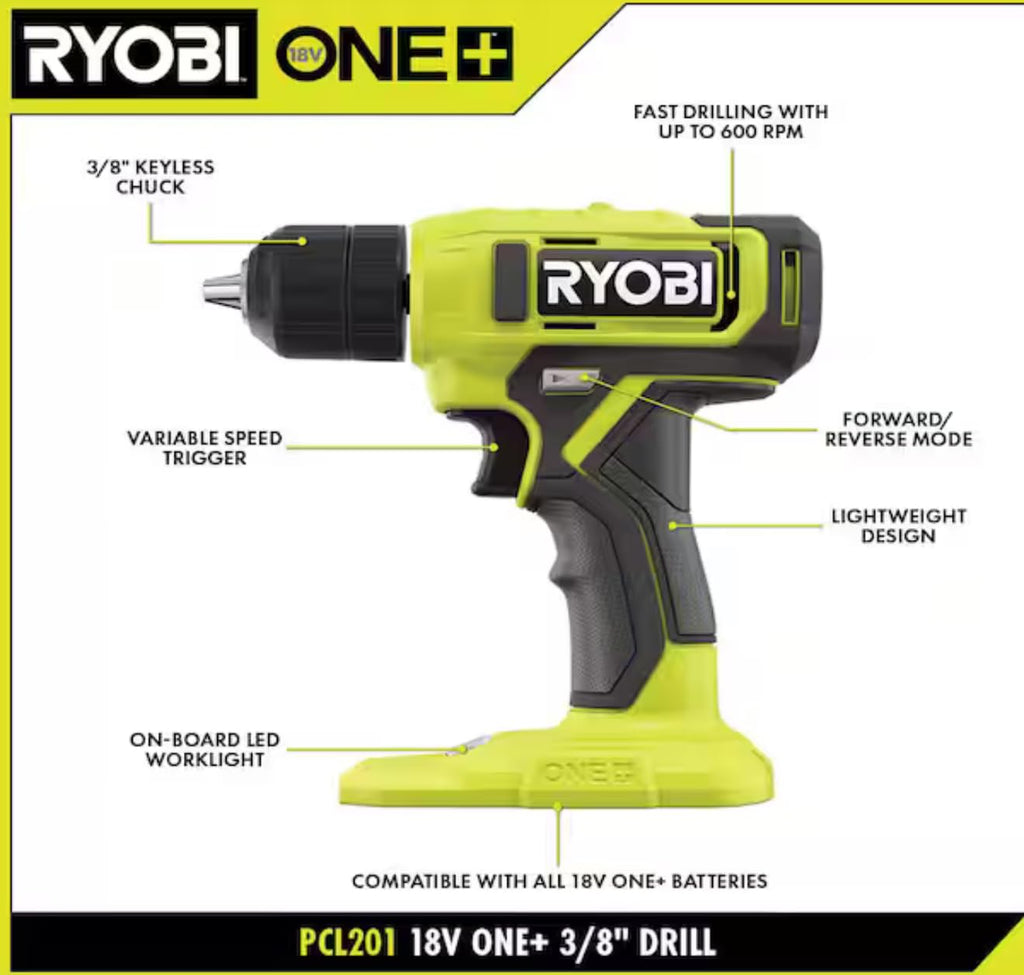 18V Cordless 3/8 in. Drill/Driver F696