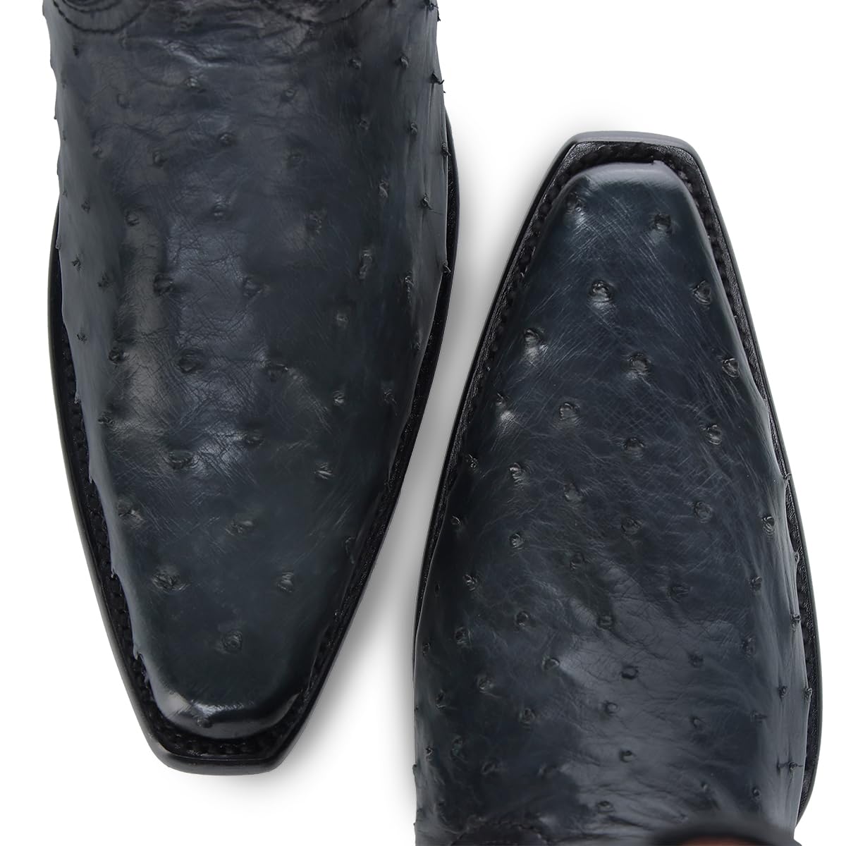 Ostrich Leather Western Boots N6485