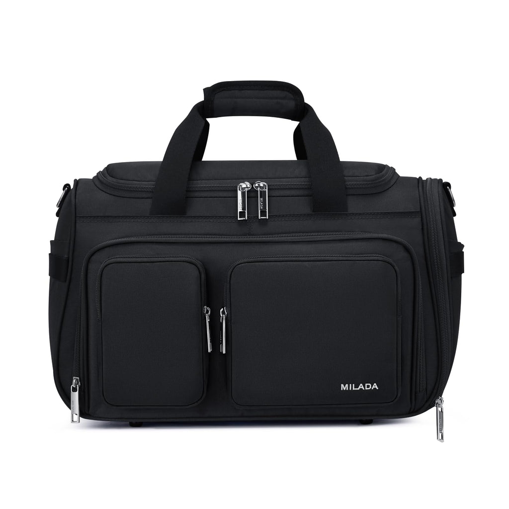 Lightweight Foldable Underseat Carry On Luggage Black B30212