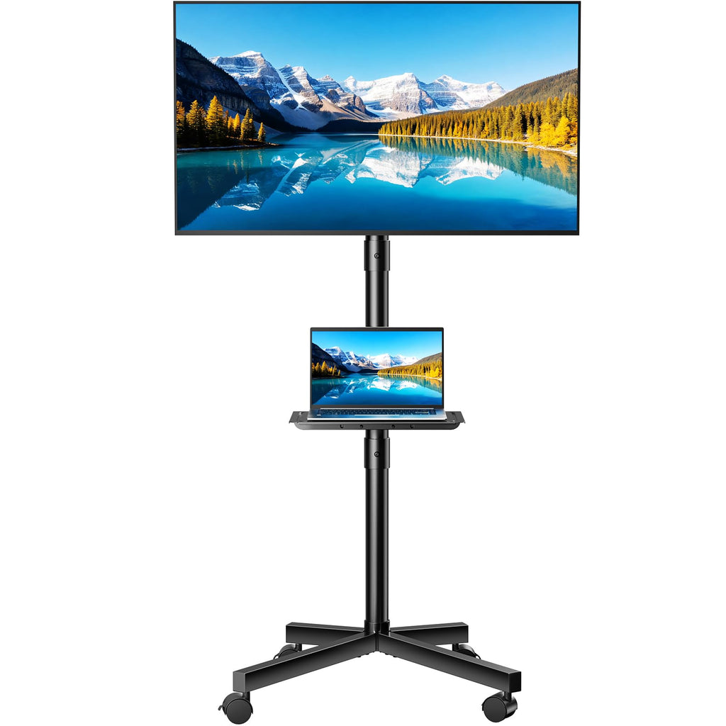 Rolling TV Stand with Wheels for 23-60 Inch Screen B943466