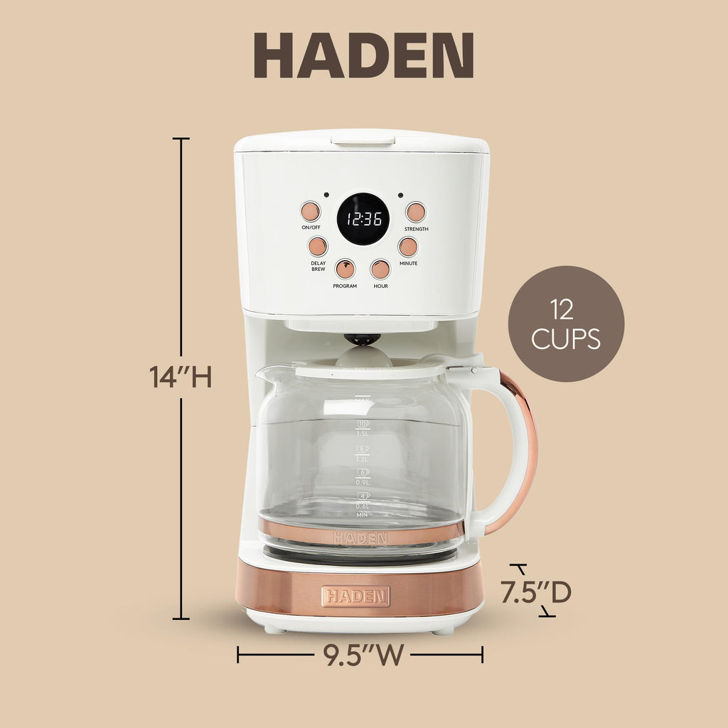 12 Cup Programmable Drip Coffee Maker C976069