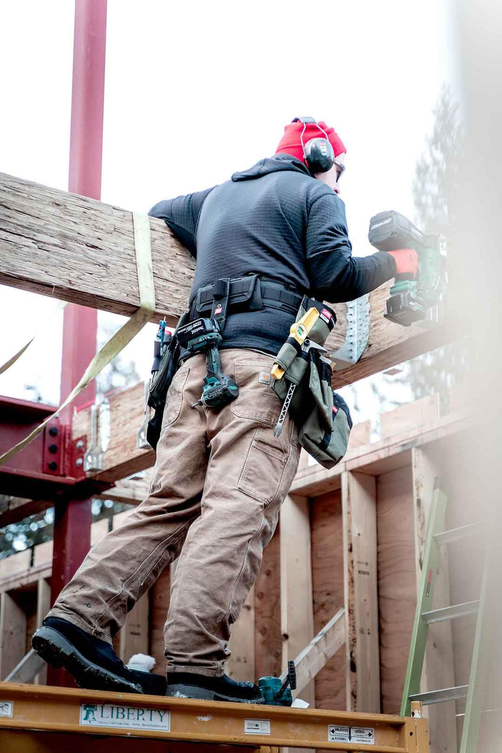 Tool Belt with Lumbar Support C41627