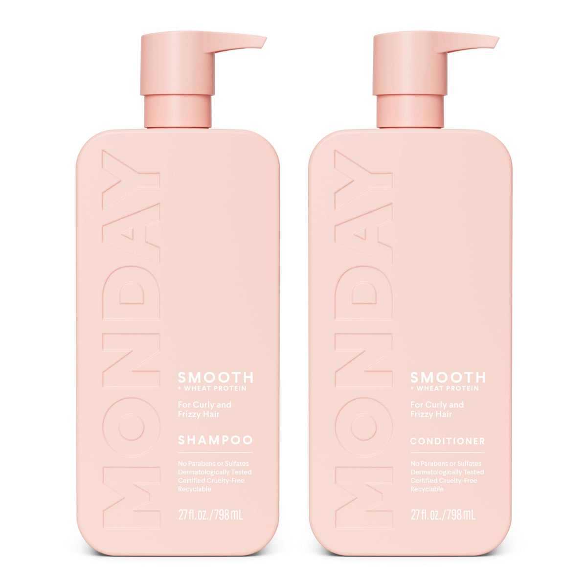 Smooth Shampoo + Conditioner Set 2 Count 27 oz Coconut Oil Shea Butter Y54954