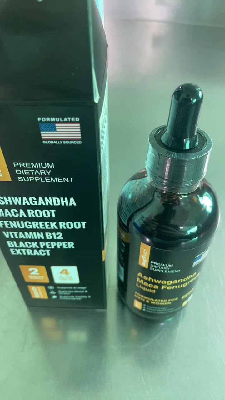 Maca Root Liquid Drops with Ashwagandha and Fenugreek U36723