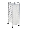 10 Drawer Rolling Craft Cart R945867