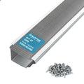 Stainless Steel Micro-Mesh Gutter Guard Kit 48 Ft. E866666