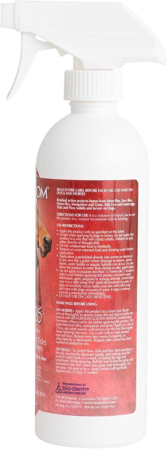 Flea & Tick Dog Fly Spray 16 fl oz P648