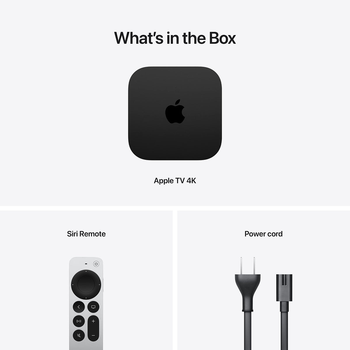 Apple TV 4K 128GB Black Wi-Fi Ethernet S2525