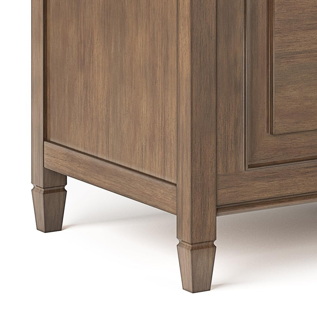 Solid Wood Trunk Bench Y84614