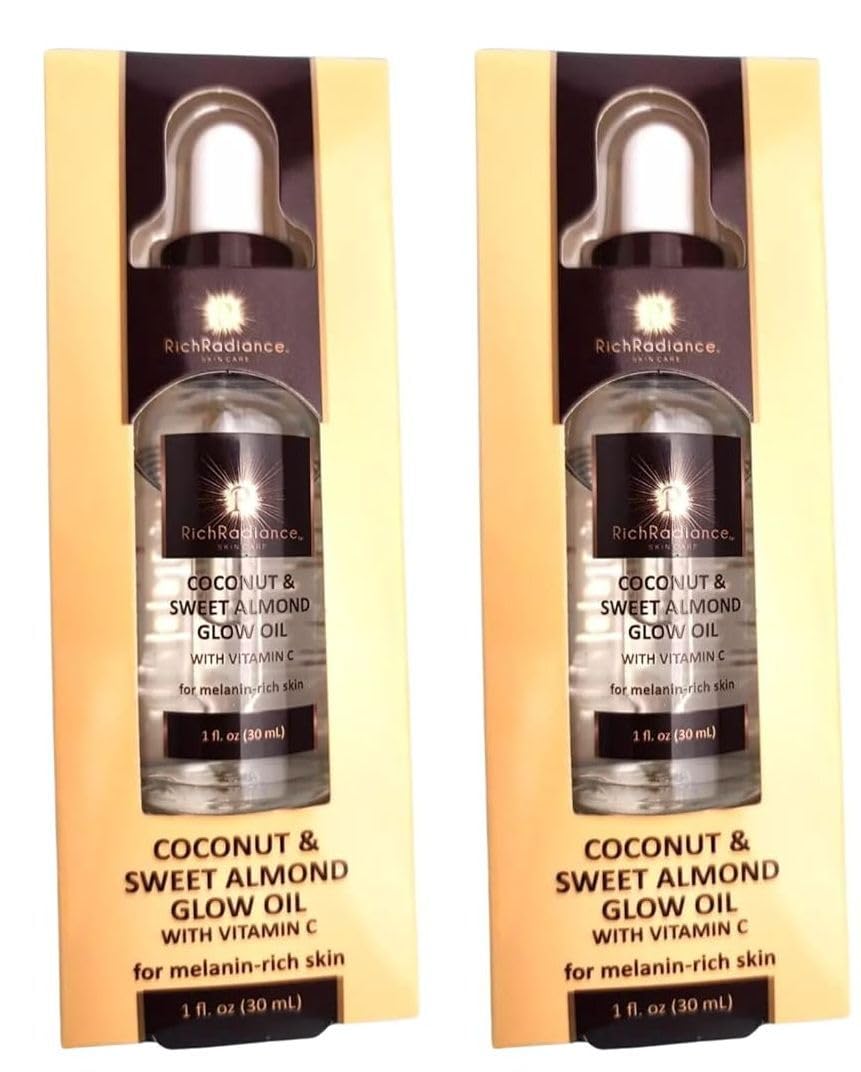 Face Glow Oil with Coconut, Sweet Almond & Vitamin C Set of 2 P68413