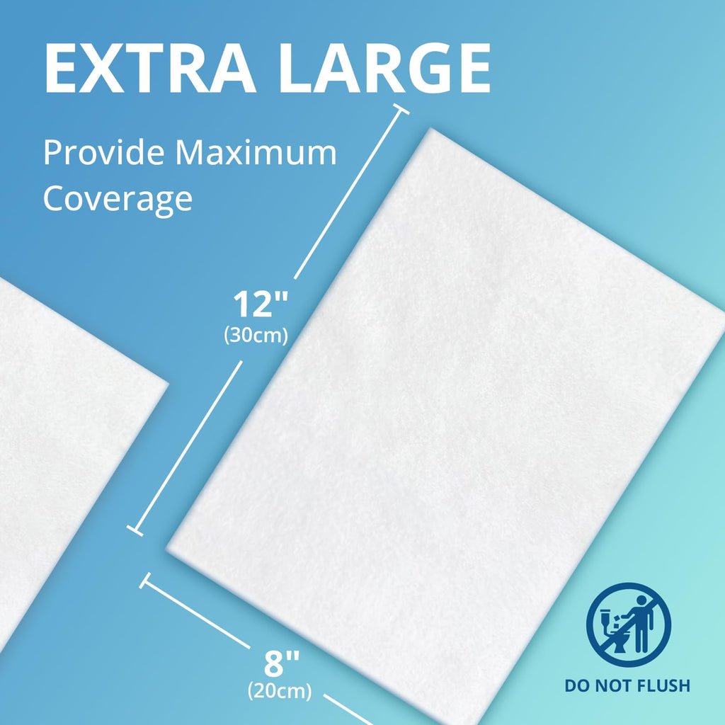 Small Adult Diapers with Tabs, 15 Count & Ultra Thick Bathing Wipes X903786