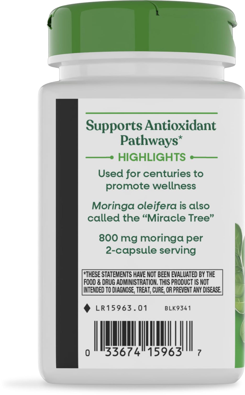 Moringa Leaf 800 mg 120 ct X955906