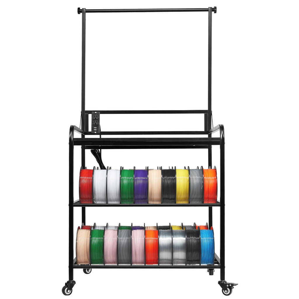 3-Tier Filament Storage Rack with Wheels Y1137