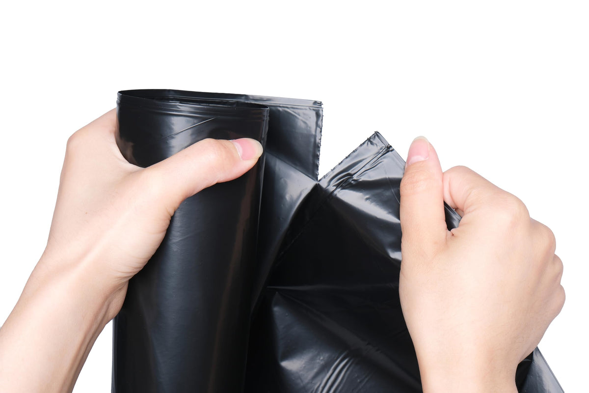 Black 55-60 Gallon Trash Bags Pack of 100 Z678018