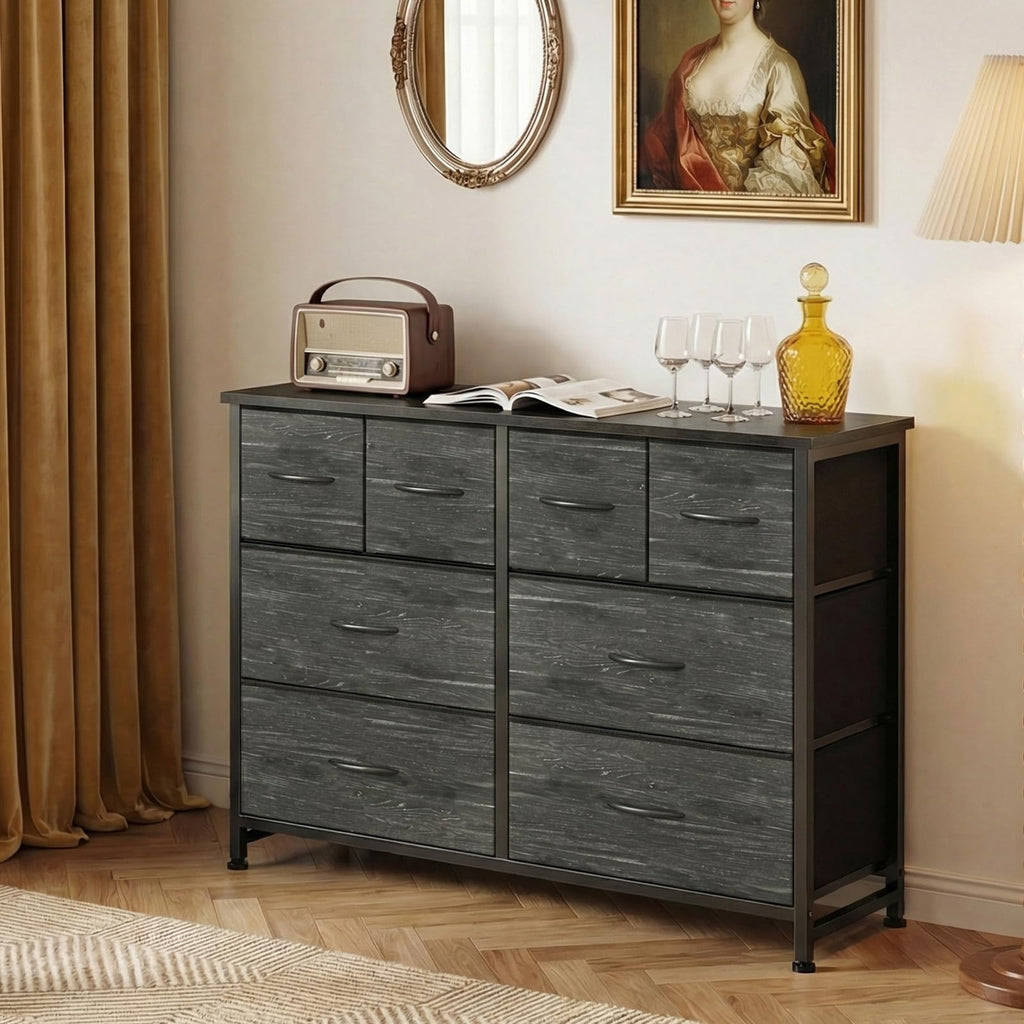 8 Fabric Drawer Dresser P902236