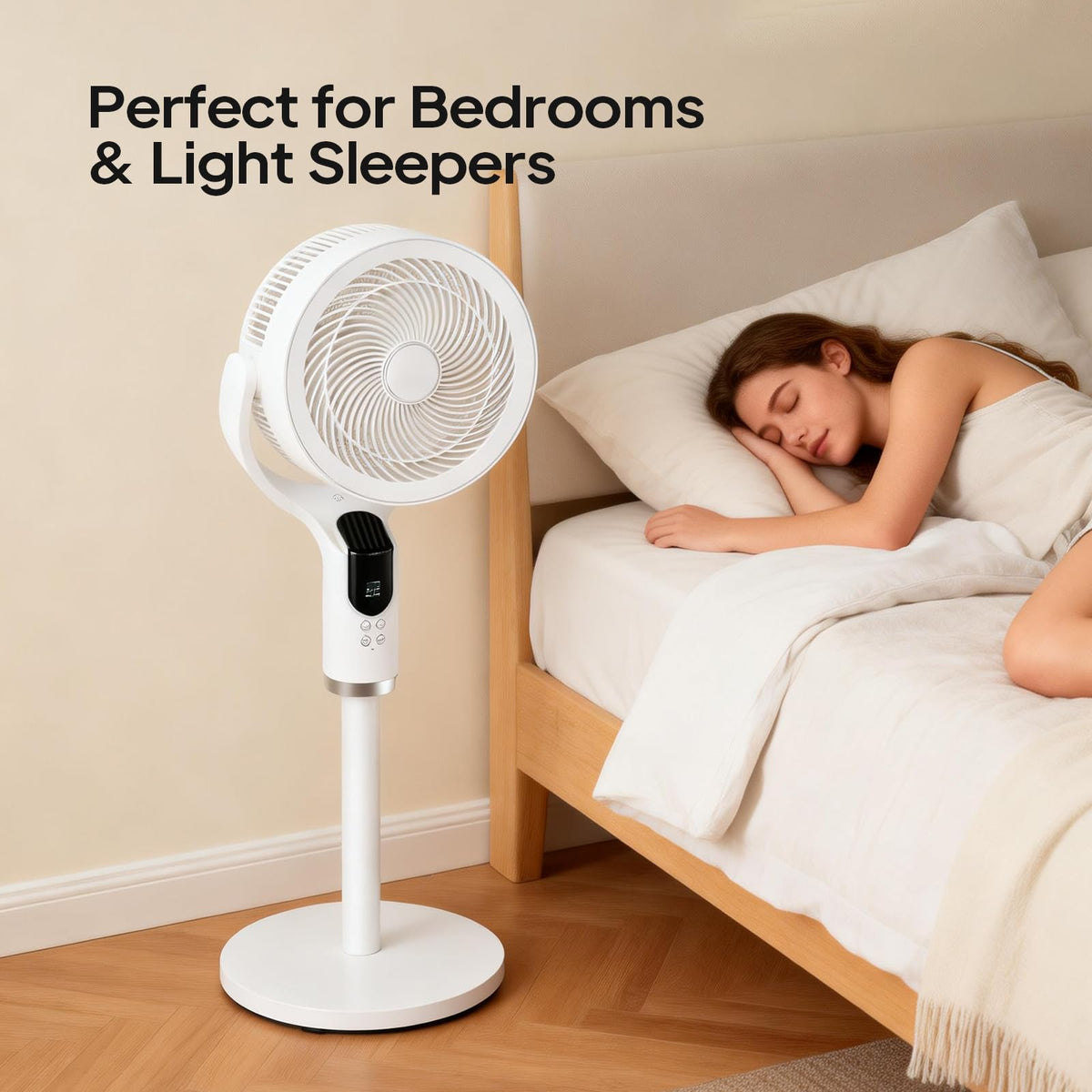 3-in-1 Oscillating Standing Fan with Adjustable Height R469