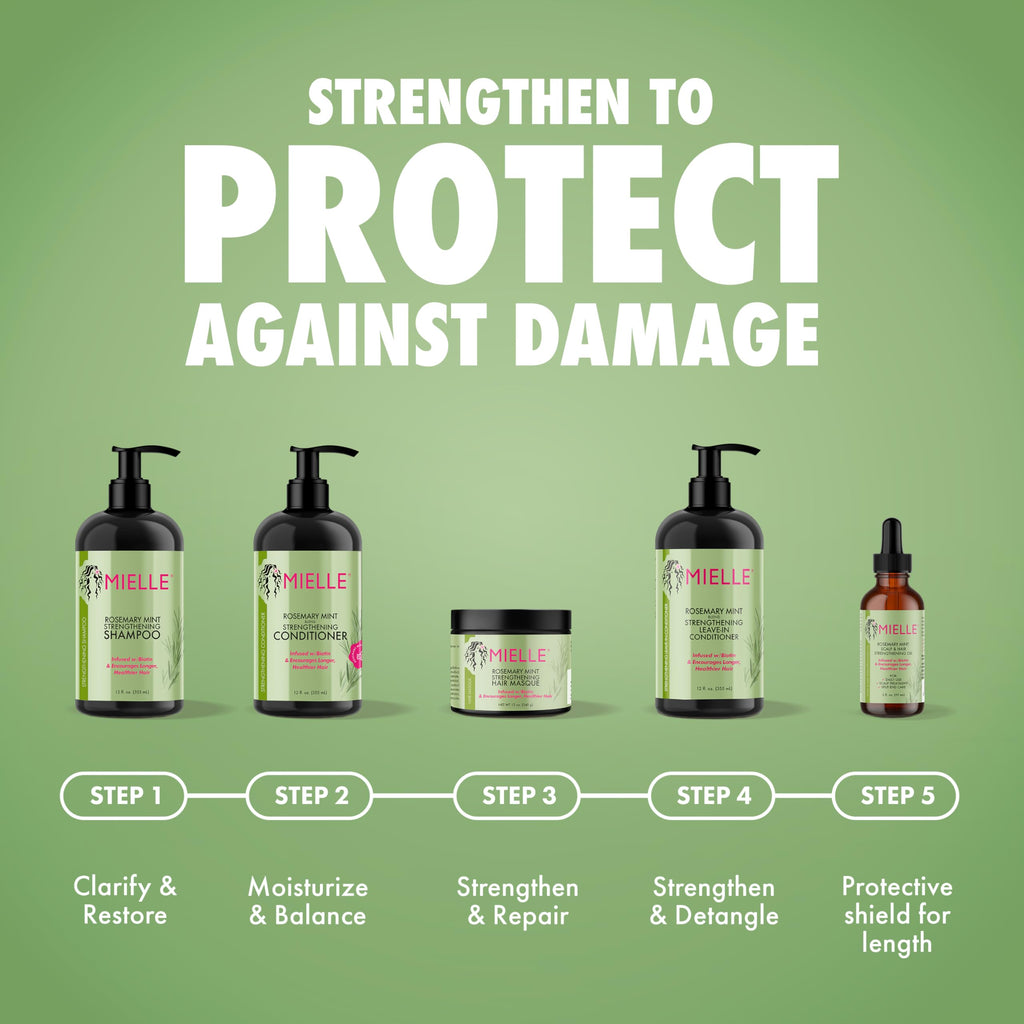 Rosemary Mint Strengthening Leave In Conditioner 12 Oz S110