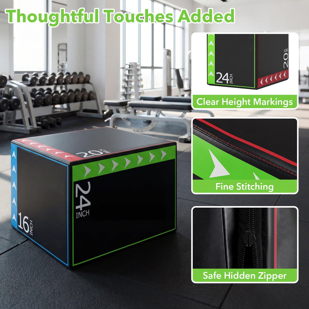Plyometric Jump Box 3-in-1 X63603