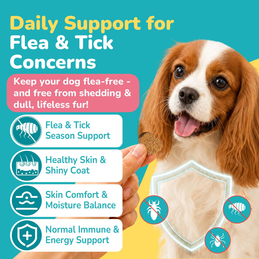 Soft Chews Chicken Flavor Flea and Tick Prevention for Dogs W460243