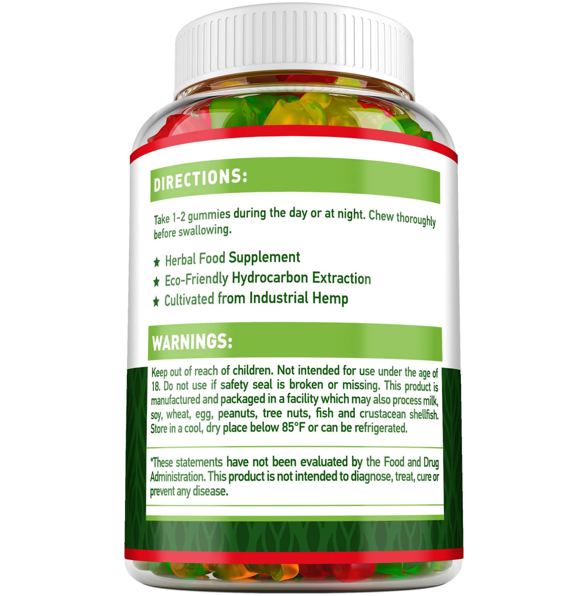 Hemp Gummies 60 pcs I2452