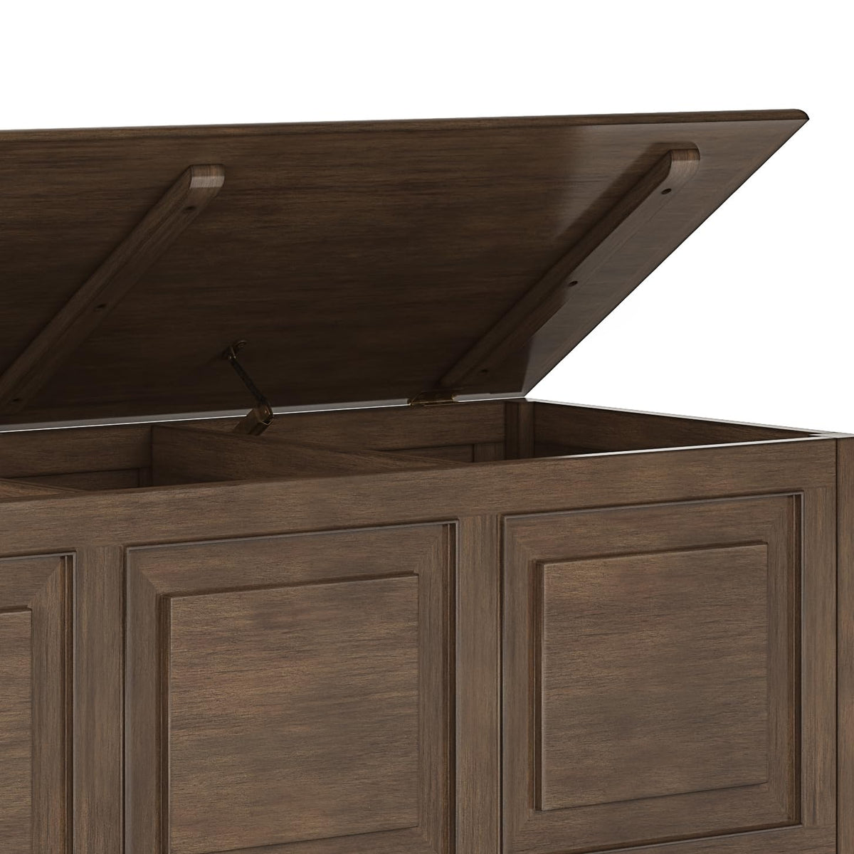 Solid Wood Trunk Bench Y84614