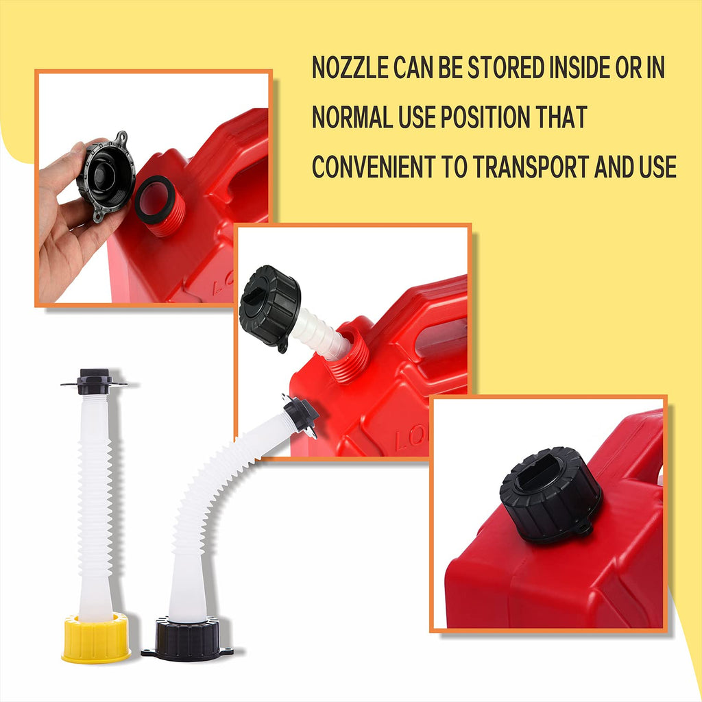 Gas Can Spouts Flexible Pour Nozzle L215