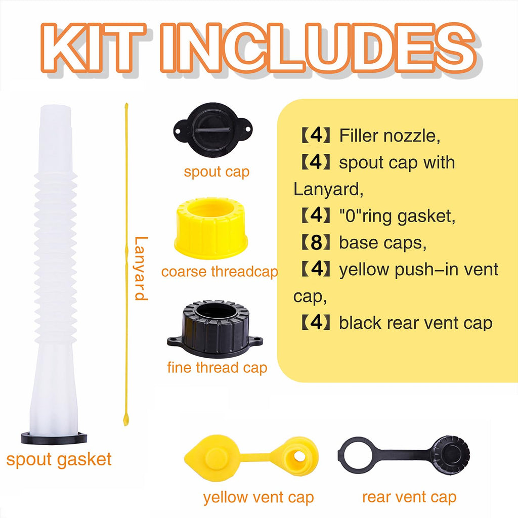 Gas Can Spouts Flexible Pour Nozzle L215