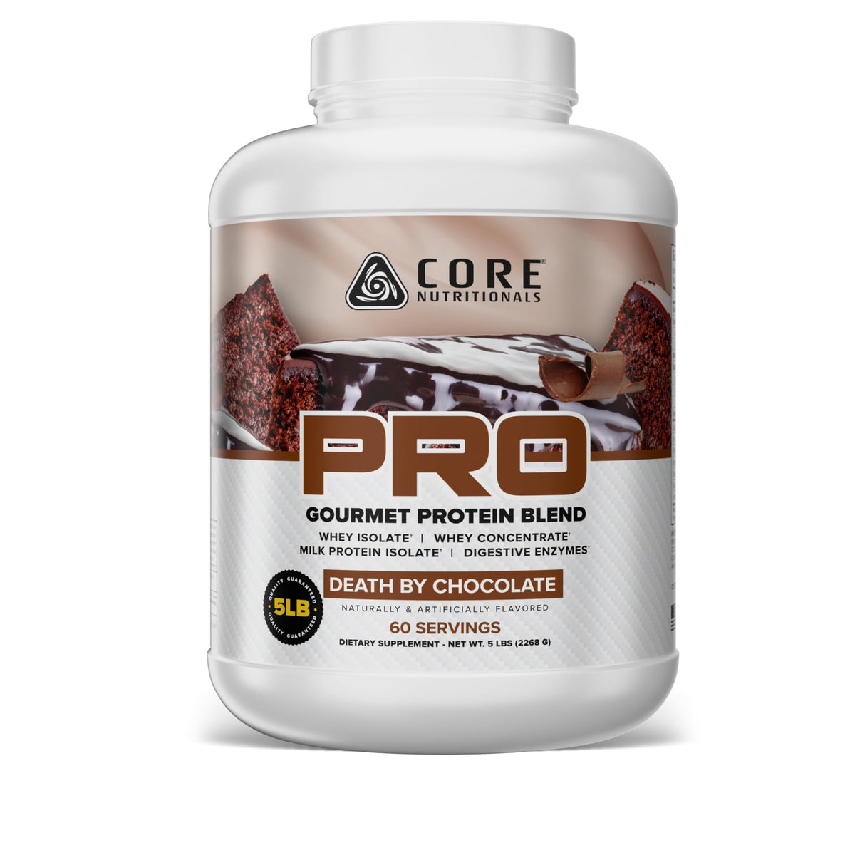 Whey Protein Blend with MCTs & Digestive Enzymes 60 Servings E7159