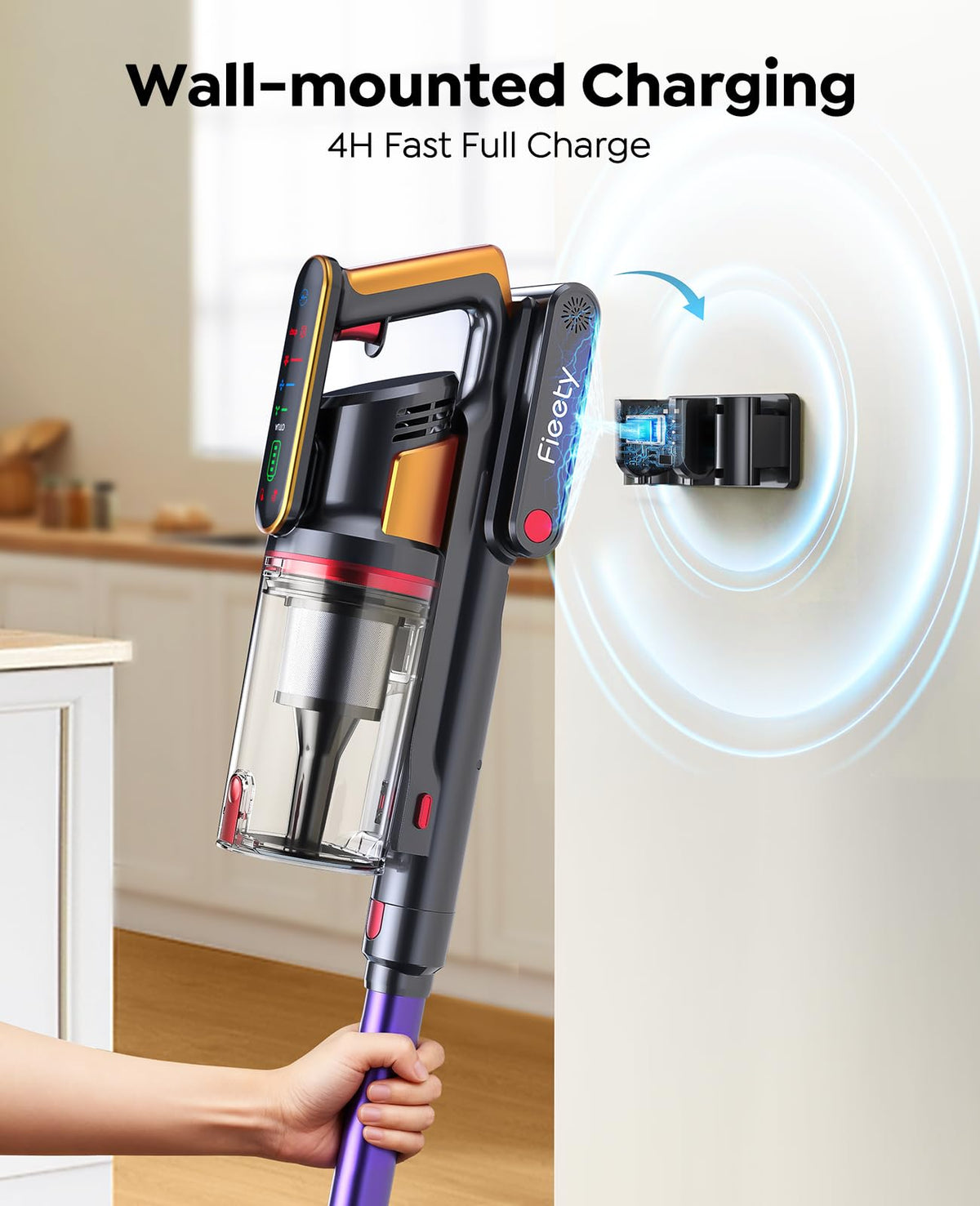 Cordless Stick Vacuum Cleaner 55KPa 650W J805419