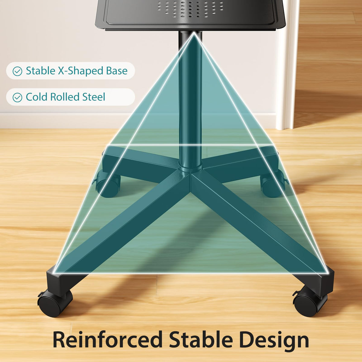 Rolling TV Stand with Wheels for 23-60 Inch Screen B943466