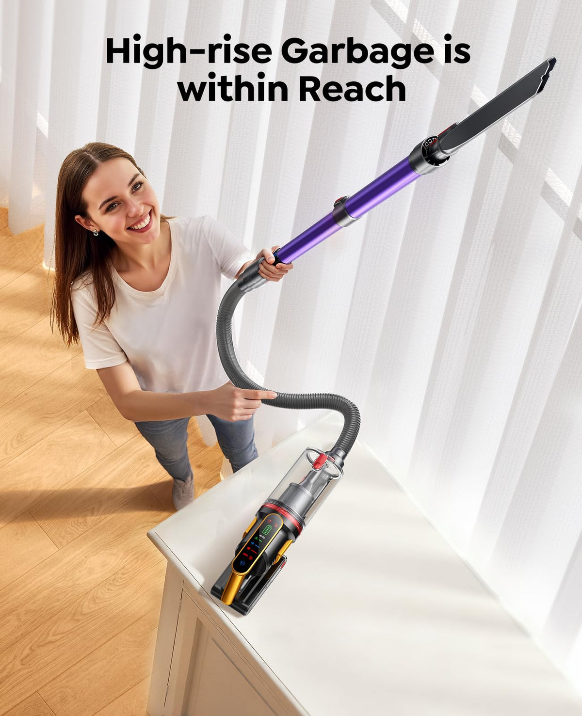 Cordless Stick Vacuum Cleaner 55KPa 650W J805419
