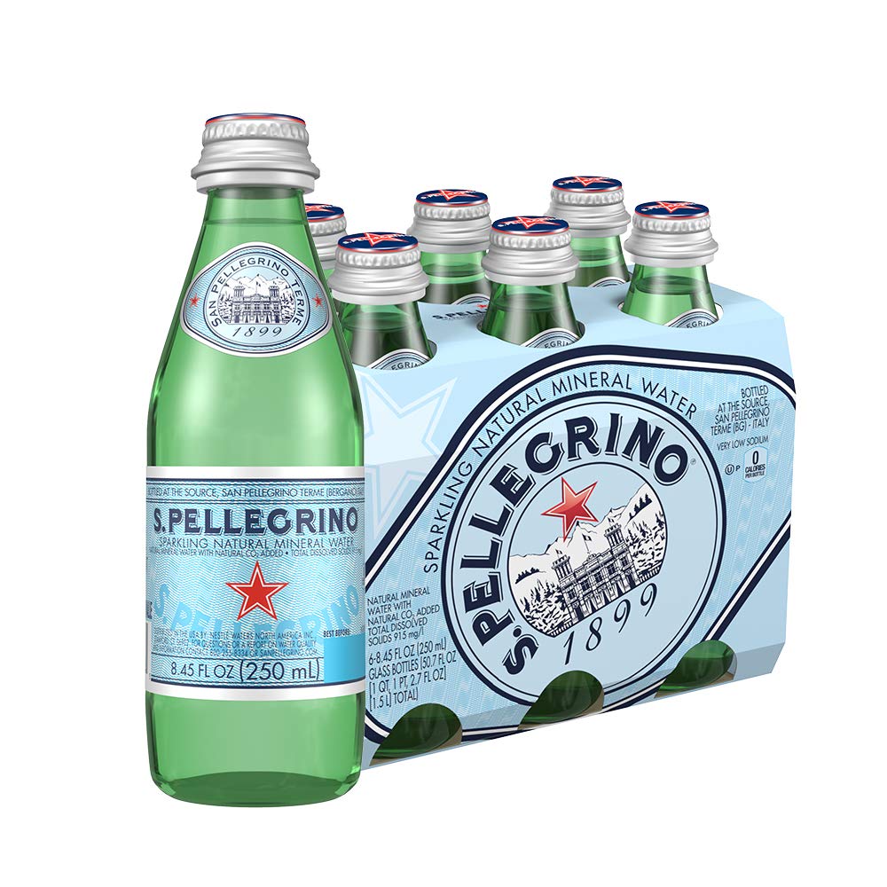 Sparkling Natural Mineral Water 8.45 fl oz 6 Count J529