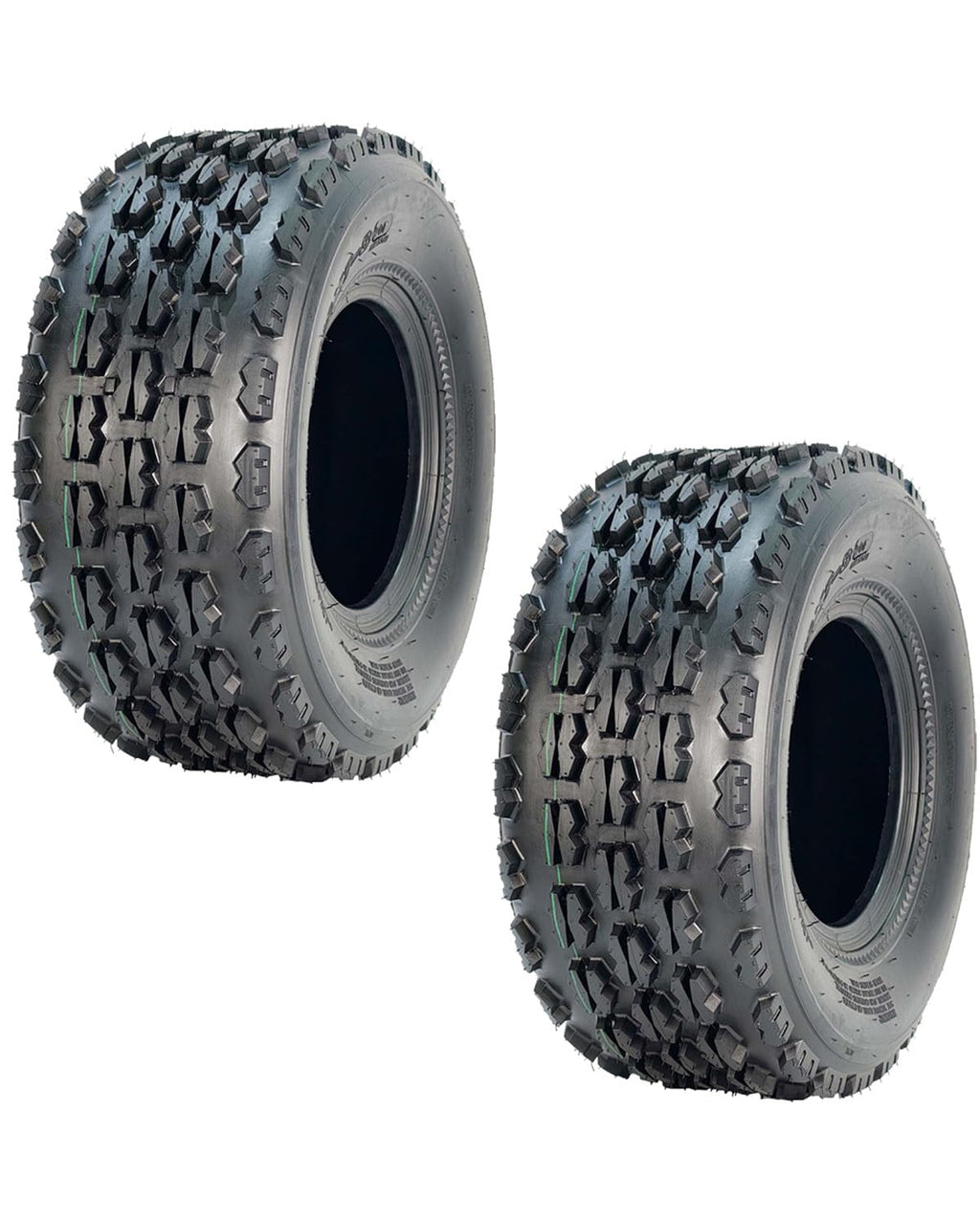 19x7-8 4 Ply Tubeless All-Terrain Tires Set of 2 U741460