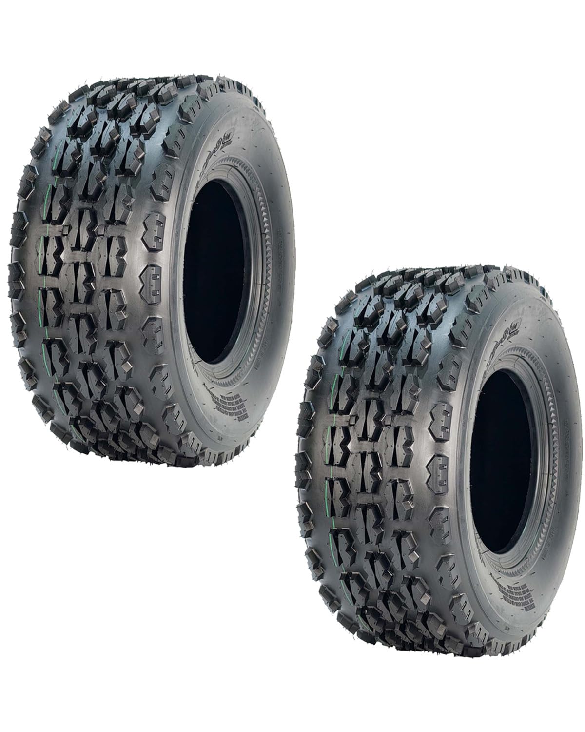 19x7-8 4 Ply Tubeless All-Terrain Tires Set of 2 U741460